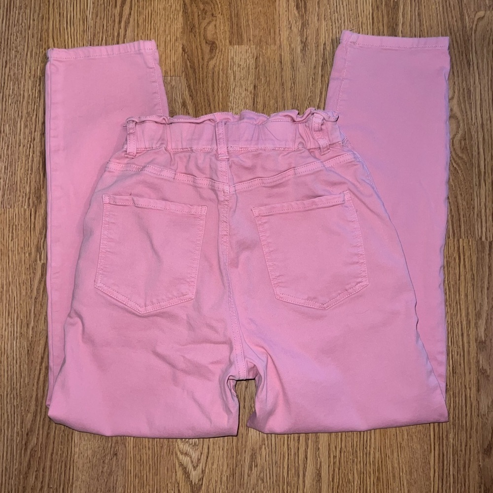 Pink Paperbag Pants - Picture 5 of 6